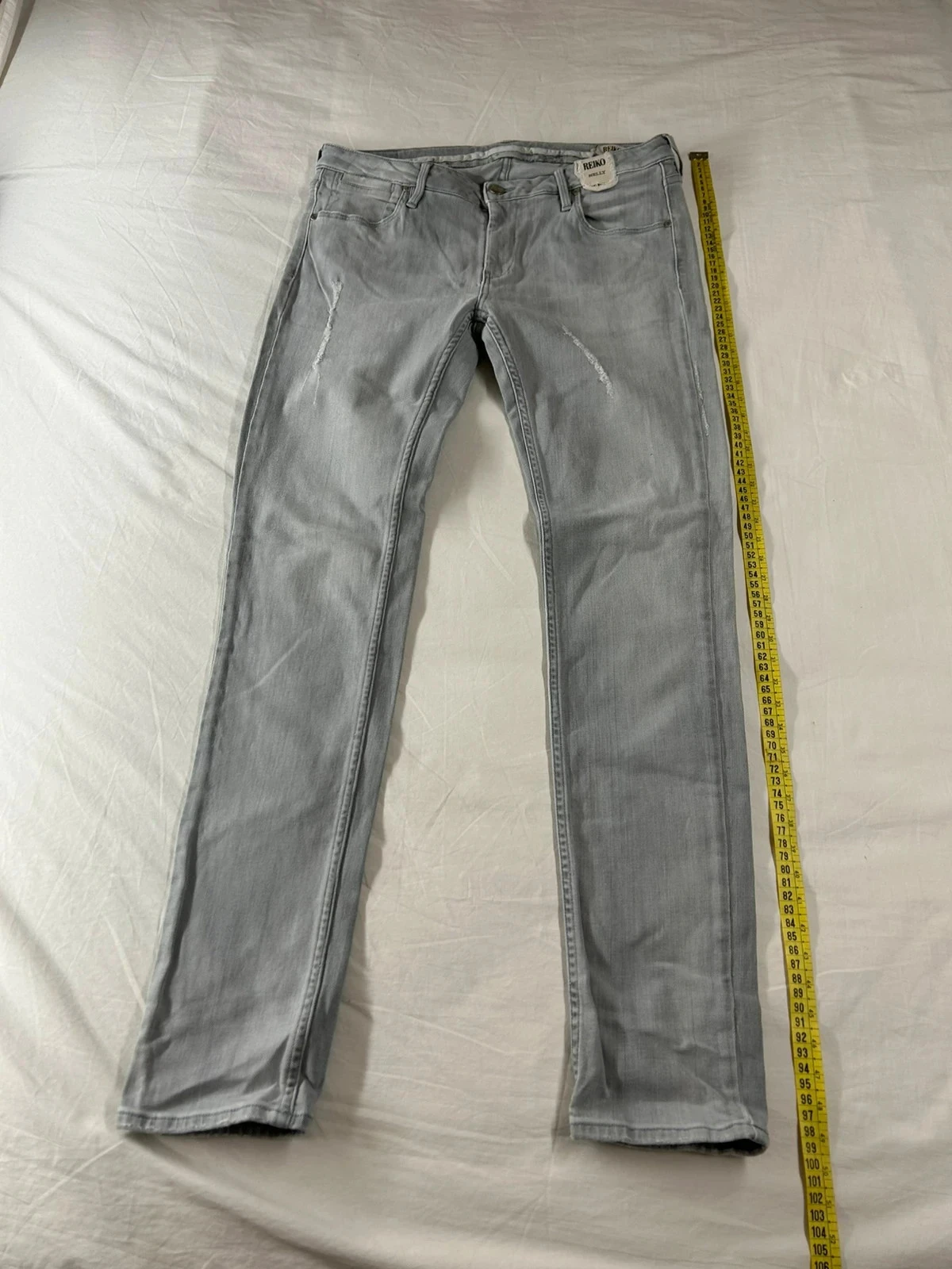 Jean skinny fit gris reiko